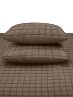 OTHELLO-MOCHA DOUBLE DUVET COVER SET