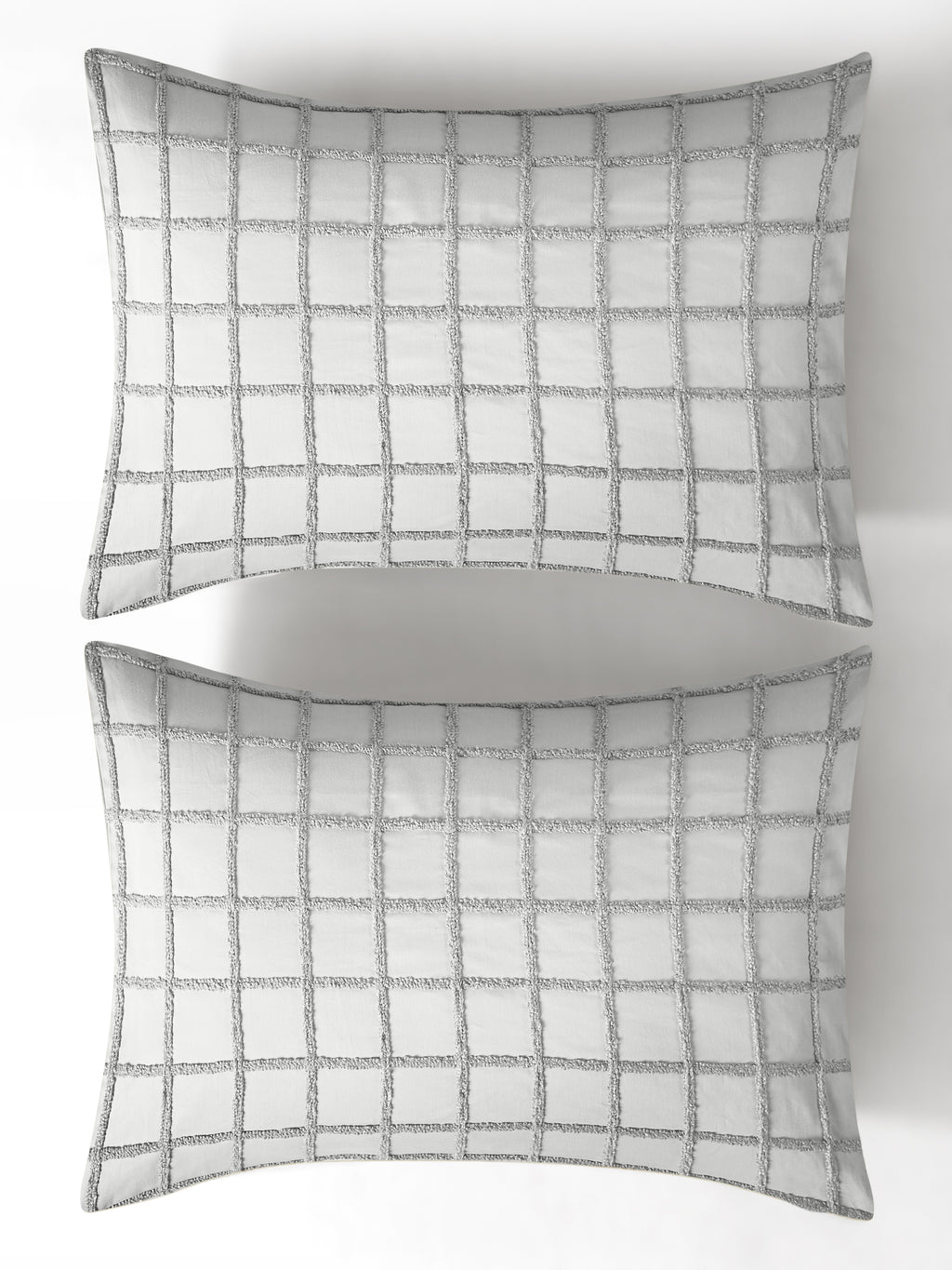 OTHELLO-GLACIER GREY DOUBLE DUVET COVER SET
