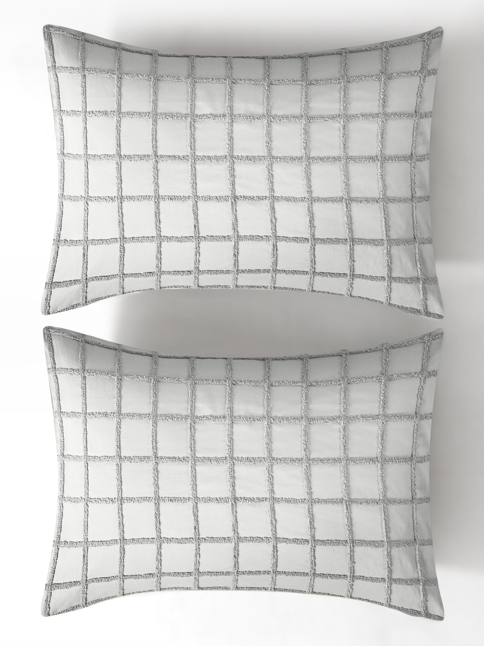 OTHELLO-GLACIER GREY DOUBLE DUVET COVER SET