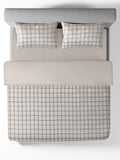 OTHELLO-STONE DOUBLE DUVET COVER SET