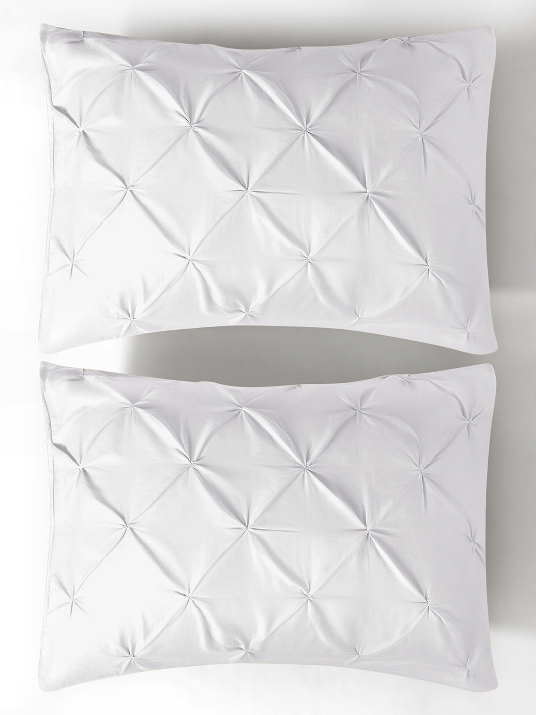SANDTRACE-BRILLIANT WHITE DOUBLE COMFORTER SET