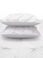 SANDTRACE-BRILLIANT WHITE DOUBLE COMFORTER SET