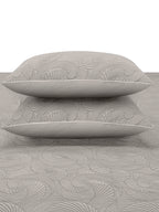 SWIRL-STONE DOUBLE QUILTED BEDSPREAD SET