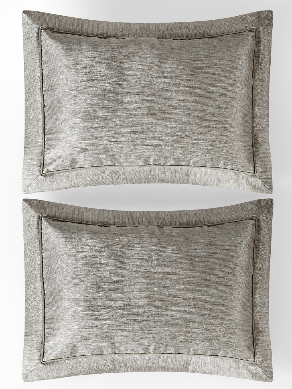 SYLVA-PEWTER DOUBLE JACQUARD COMFORTER SET