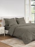ENZO-CEMENT DOUBLE DUVET BEDDING SET