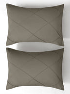 ENZO-CEMENT DOUBLE DUVET BEDDING SET