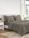 MAZE-CEMENT DOUBLE COMFORTER BEDDING SET