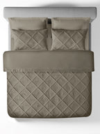 MAZE-CEMENT DOUBLE COMFORTER BEDDING SET