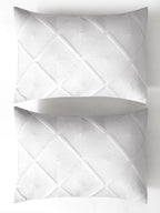MAZE-BRILLIANT WHITE DOUBLE COMFORTER BEDDING SET