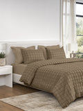 OTHELLO-MOCHA DOUBLE DUVET BEDDING SET