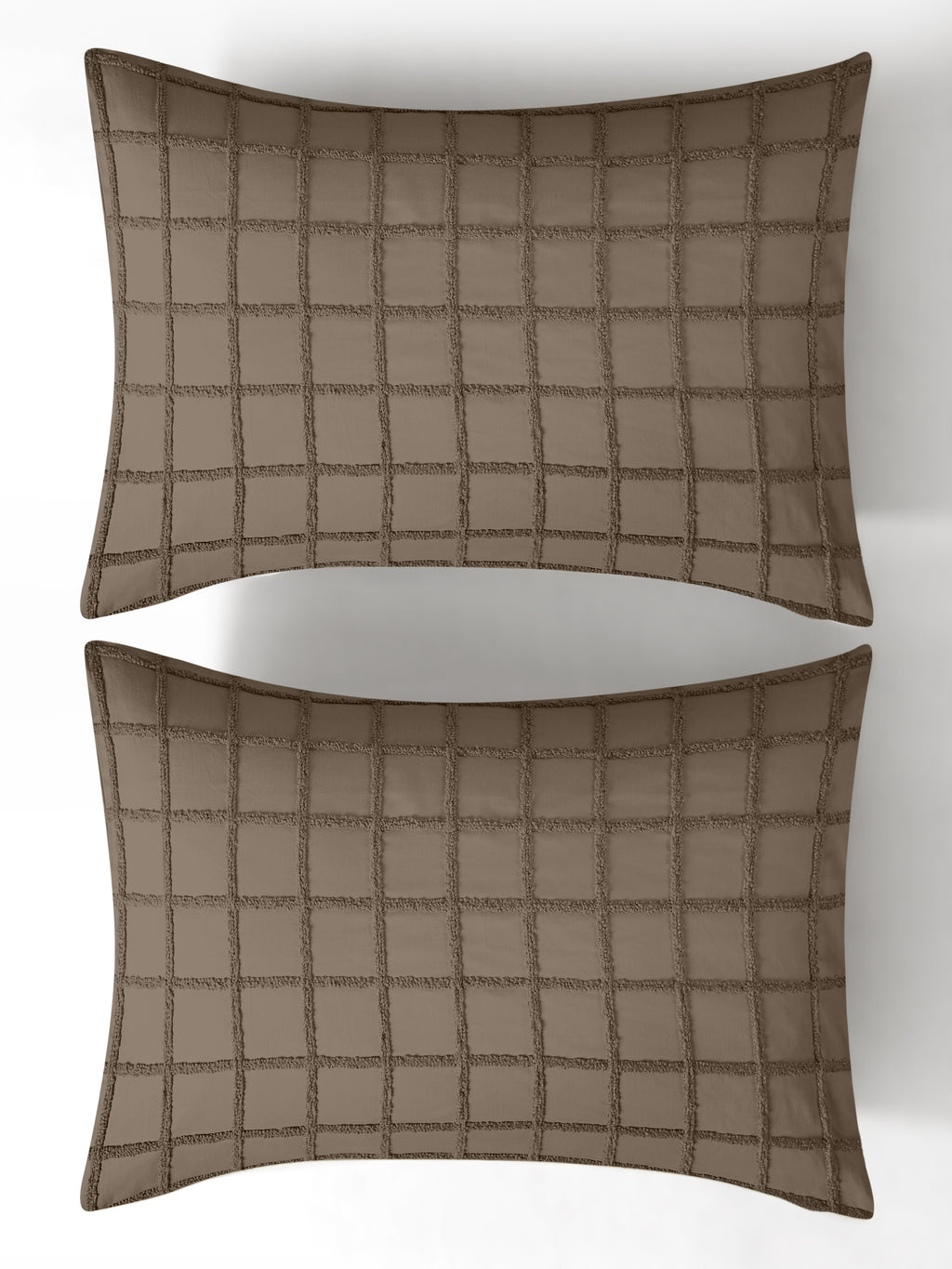 OTHELLO-MOCHA DOUBLE DUVET BEDDING SET