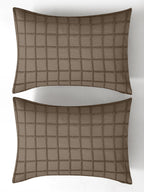 OTHELLO-MOCHA DOUBLE DUVET BEDDING SET