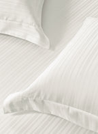LINEA-BRIGHT WHITE KING BED SHEET SET