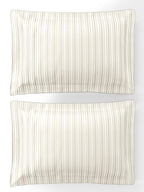 LINEA-BUTTERMILK KING BED SHEET SET