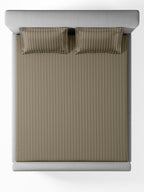 LINEA-ROASTED CASHEW KING BED SHEET SET