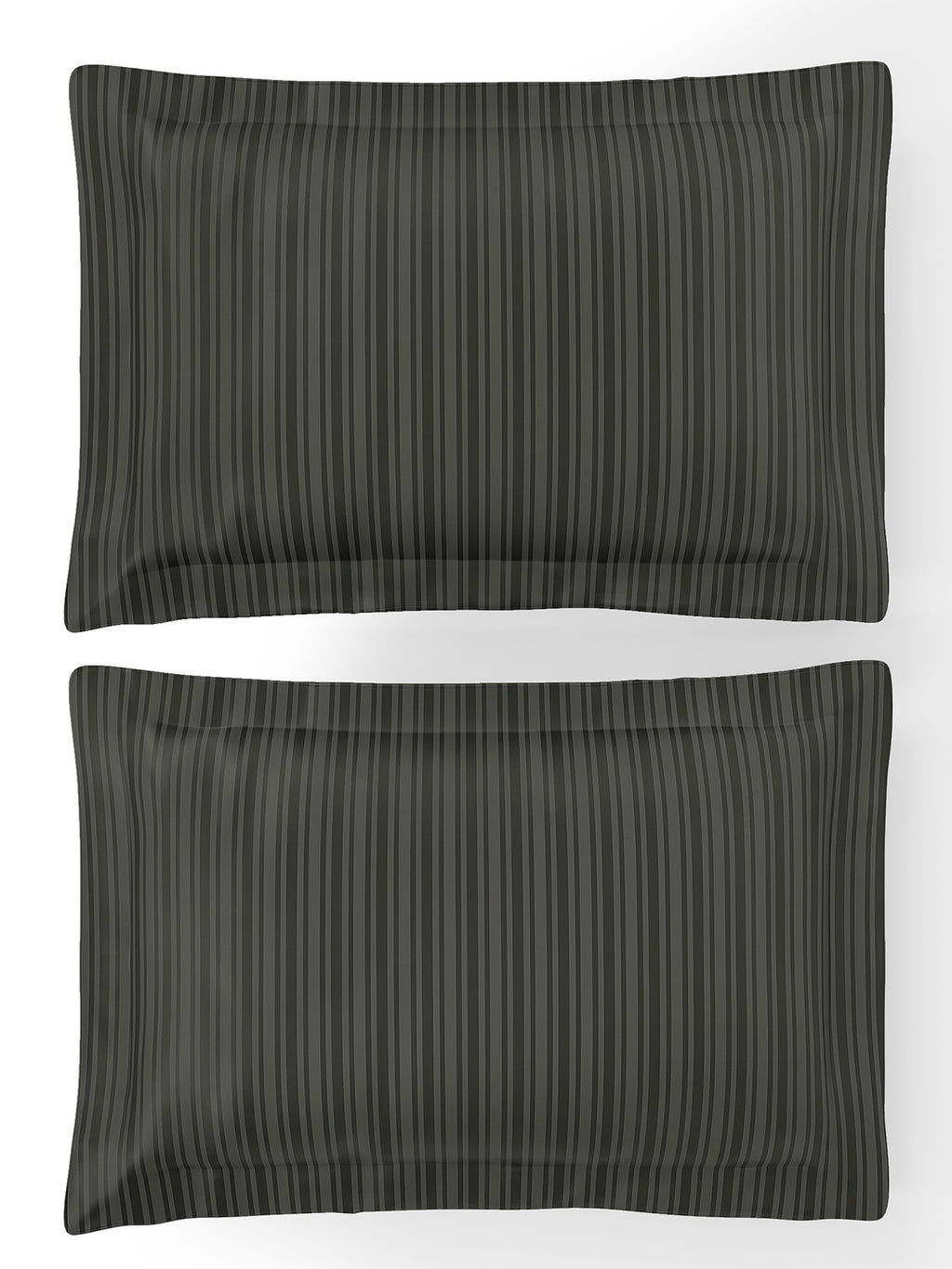 LINEA-CHARCOAL GREY KING BED SHEET SET