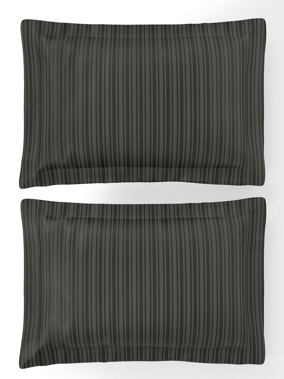 LINEA-CHARCOAL GREY KING BED SHEET SET