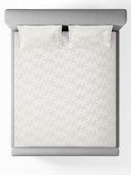 ECHO-BRIGHT WHITE KING BED SHEET SET