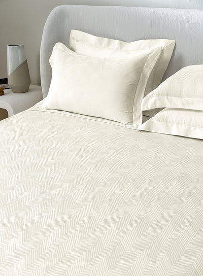 ECHO-BUTTERMILK KING BED SHEET SET