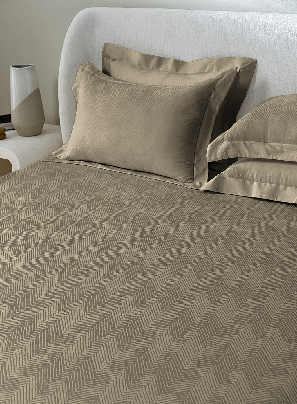 ECHO-ROASTED CASHEW KING BED SHEET SET