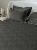 ECHO-CHARCOAL GREY KING BED SHEET SET