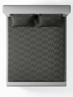 ECHO-CHARCOAL GREY KING BED SHEET SET