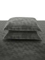 ECHO-CHARCOAL GREY KING BED SHEET SET