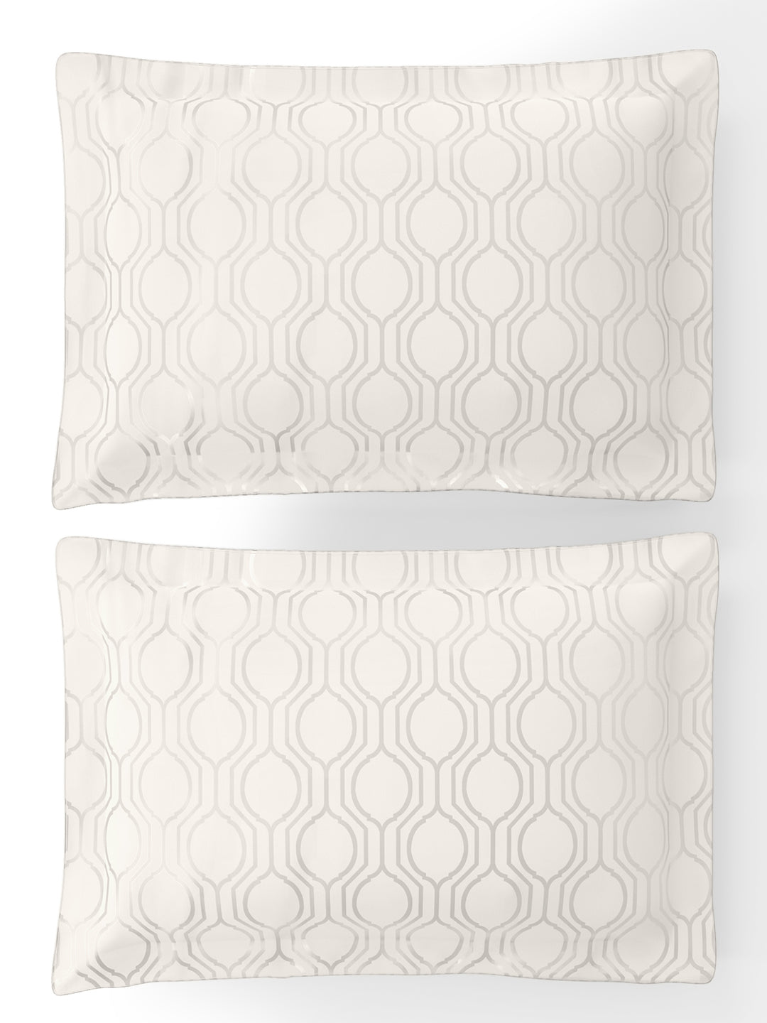 THEO-BRIGHT WHITE KING BED SHEET SET