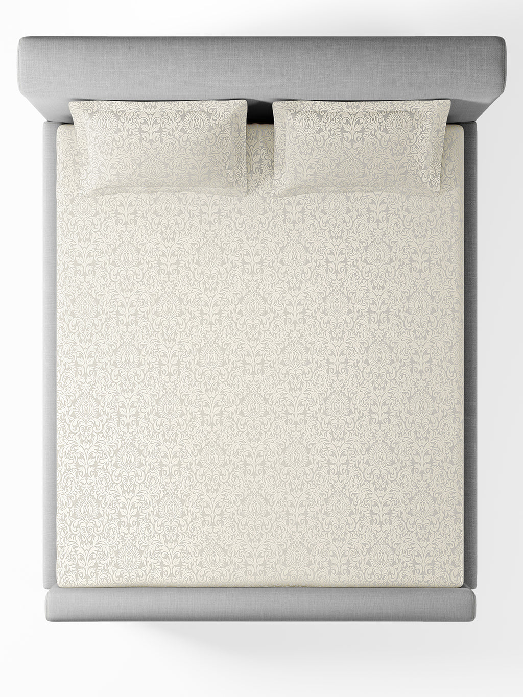 VALENCIA-BUTTERMILK KING BED SHEET SET