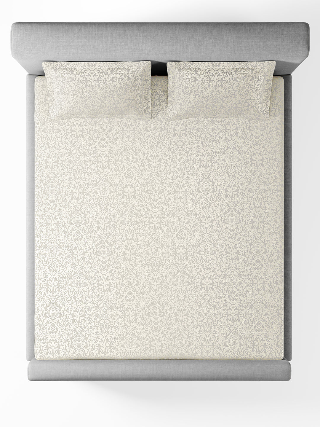 VALENCIA-BUTTERMILK KING BED SHEET SET