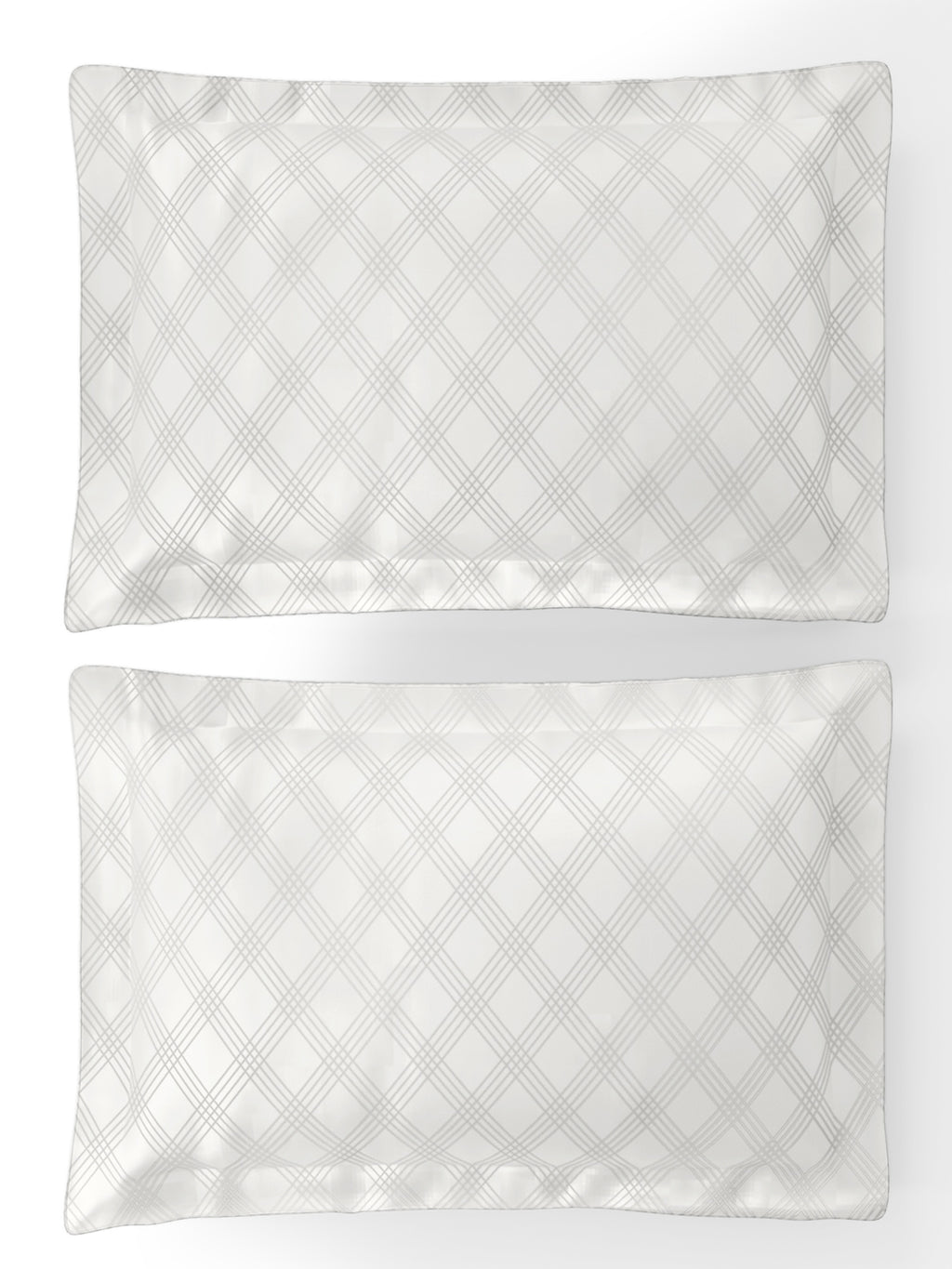 ARCADIA-BRIGHT WHITE KING BED SHEET SET