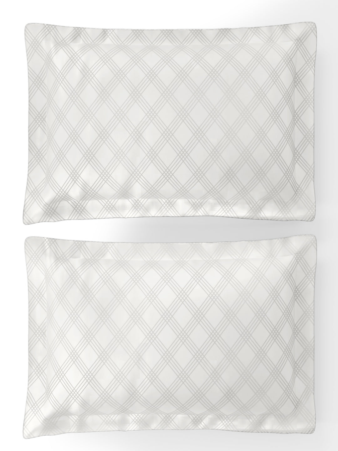 ARCADIA-BRIGHT WHITE KING BED SHEET SET