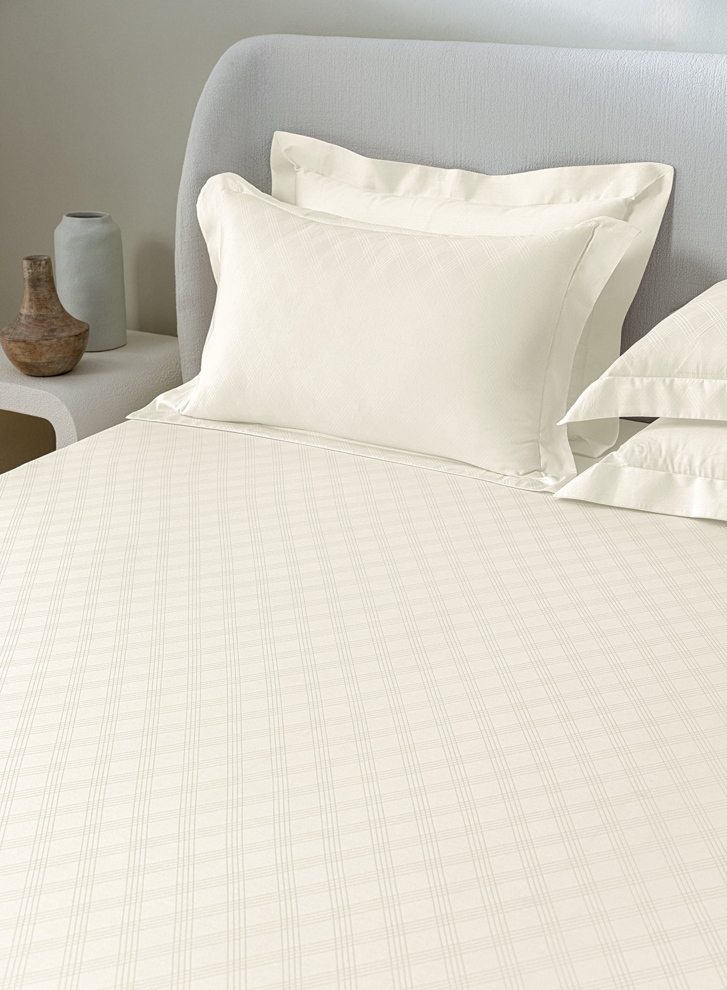 ARCADIA-BUTTERMILK KING BED SHEET SET