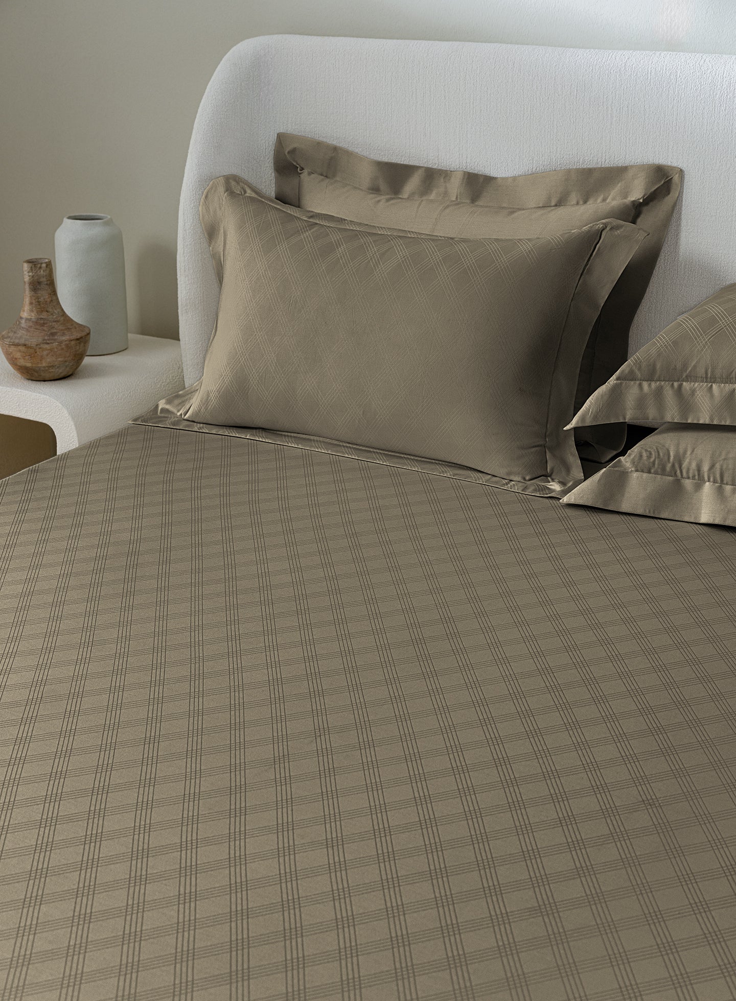 ARCADIA-ROASTED CASHEW KING BED SHEET SET