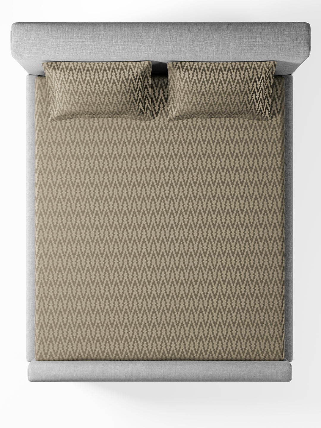 MILO-ROASTED CASHEW KING BED SHEET SET