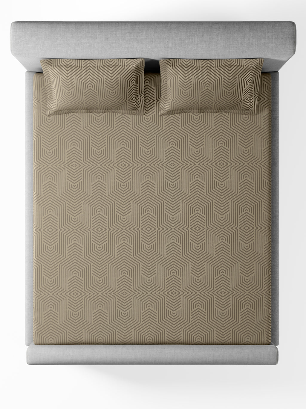 TESSA-ROASTED CASHEW KING BED SHEET SET