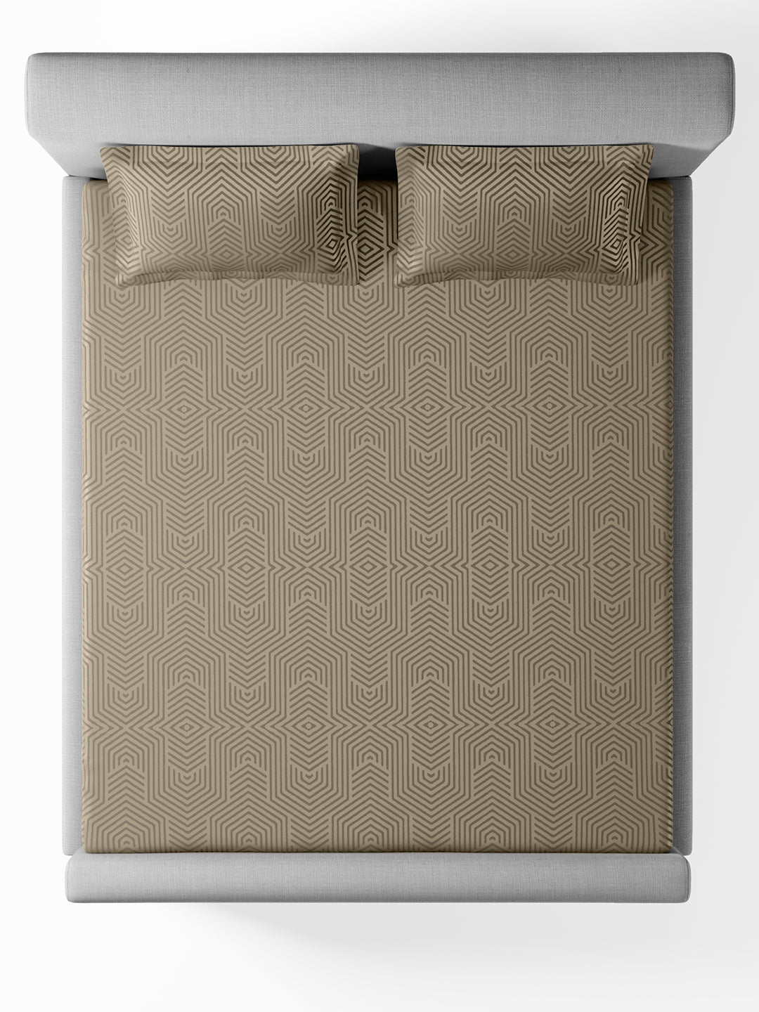 TESSA-ROASTED CASHEW KING BED SHEET SET
