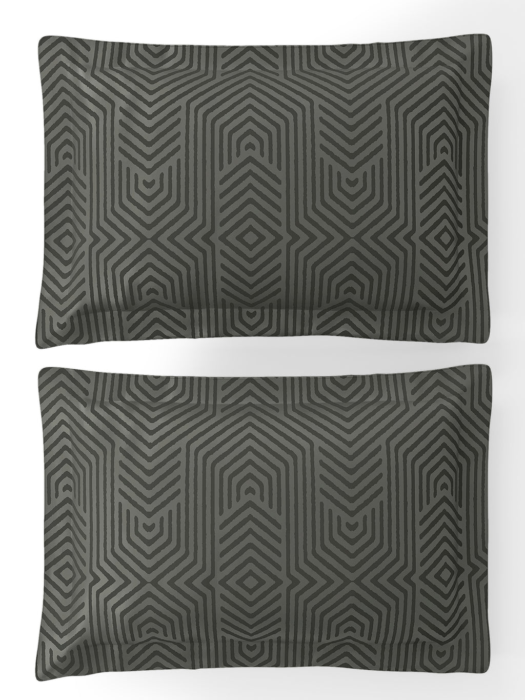 TESSA-CHARCOAL GREY KING BED SHEET SET