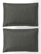 TESSA-CHARCOAL GREY KING BED SHEET SET