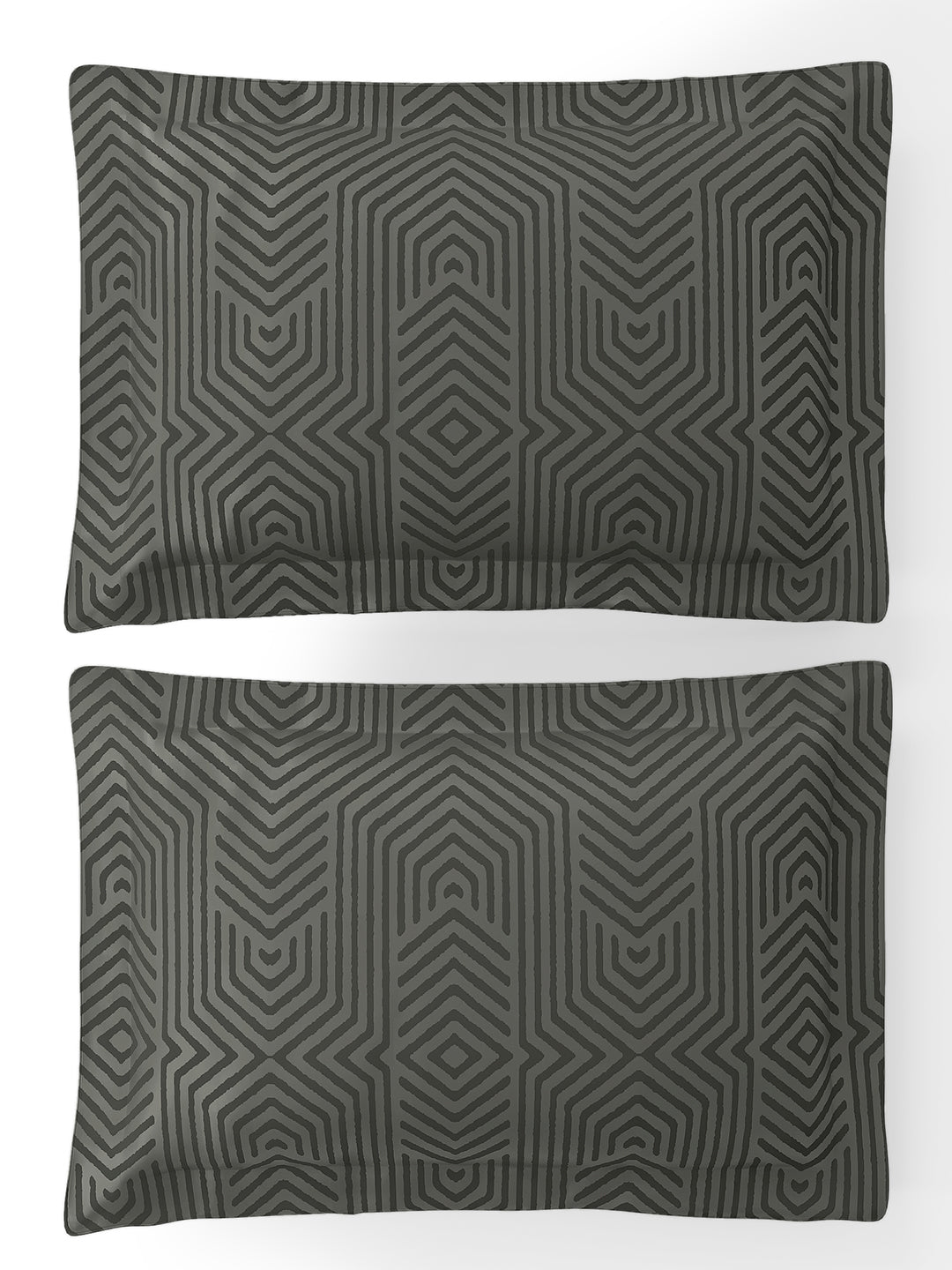 TESSA-CHARCOAL GREY KING BED SHEET SET