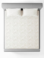 CALYPSO-BRIGHT WHITE KING BED SHEET SET