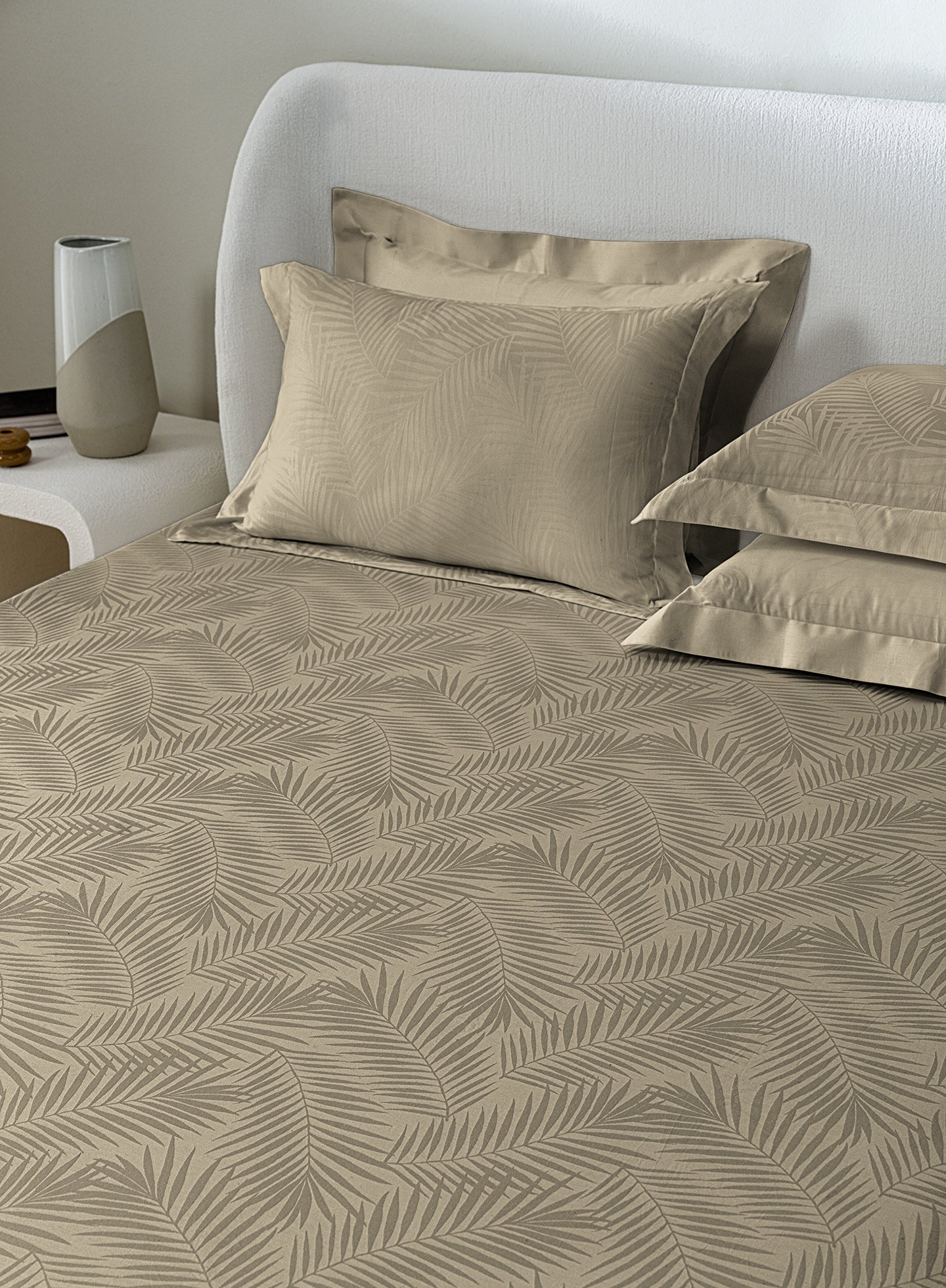 CALYPSO-ROASTED CASHEW KING BED SHEET SET