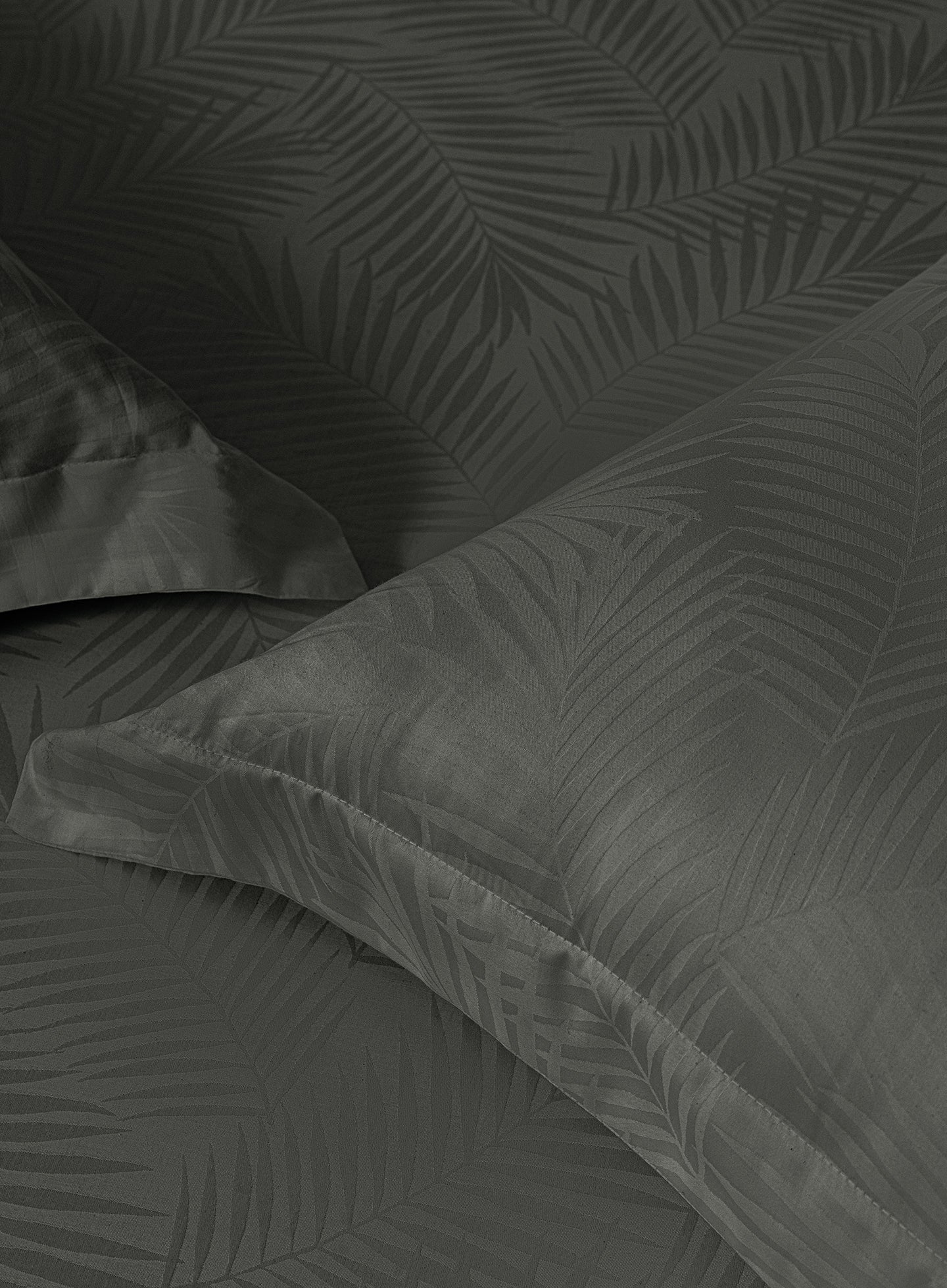 CALYPSO-CHARCOAL GREY KING BED SHEET SET