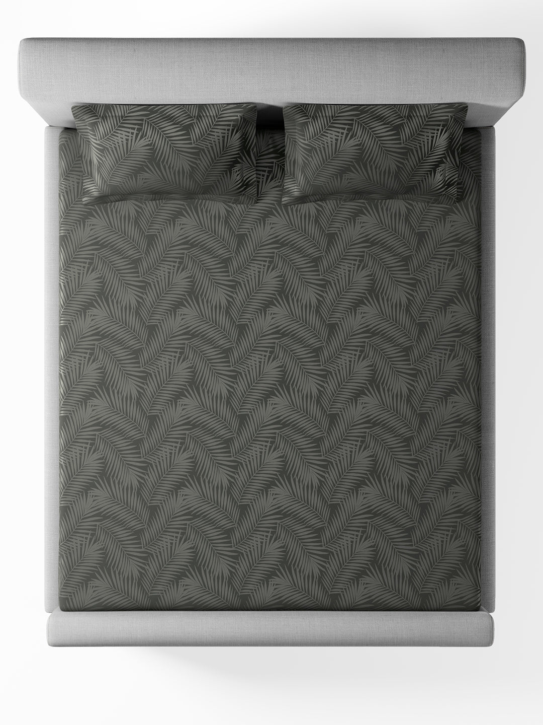 CALYPSO-CHARCOAL GREY KING BED SHEET SET