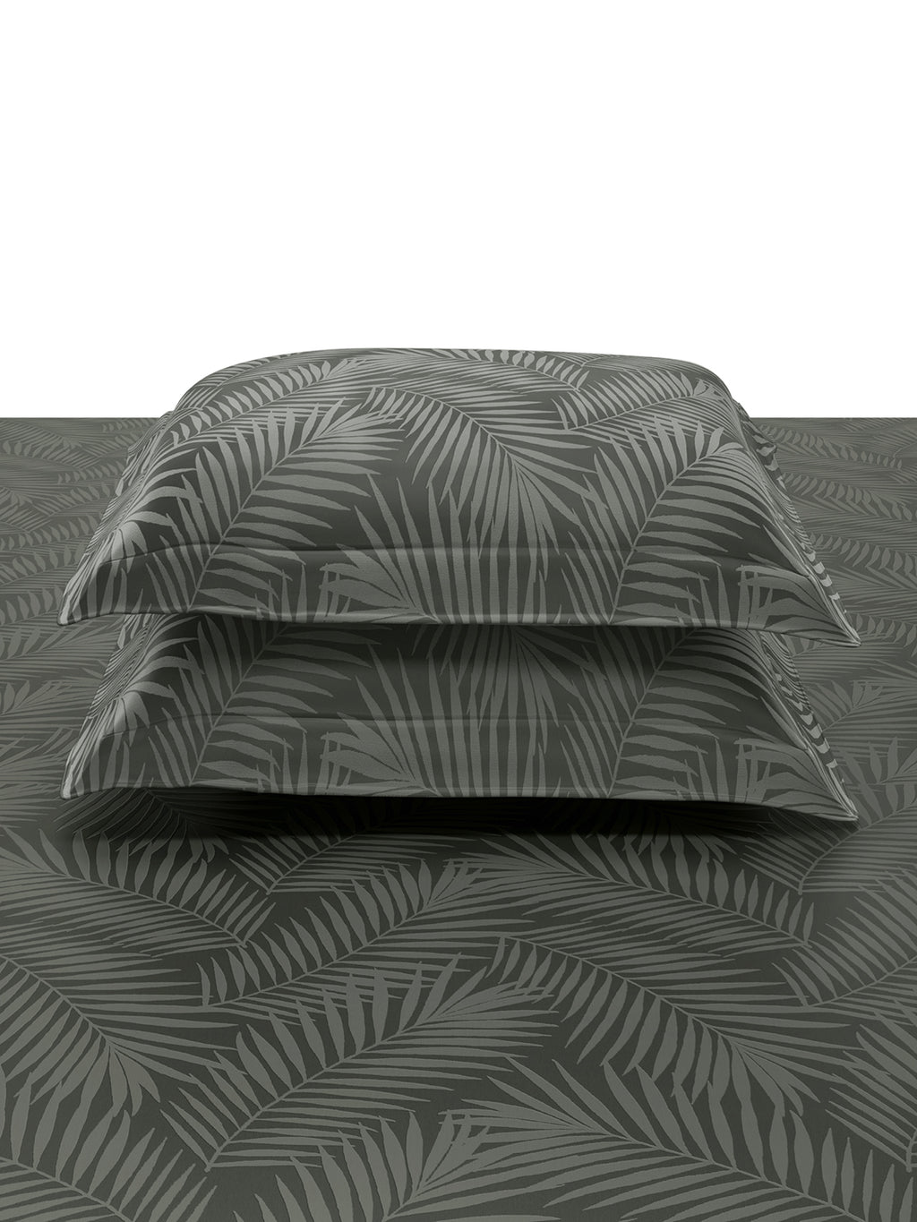 CALYPSO-CHARCOAL GREY KING BED SHEET SET