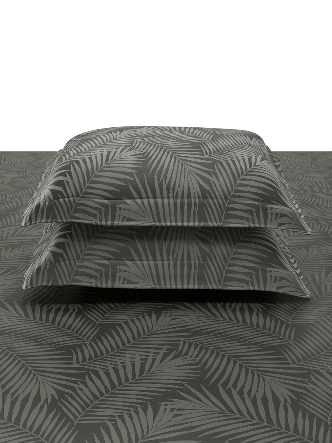 CALYPSO-CHARCOAL GREY KING BED SHEET SET