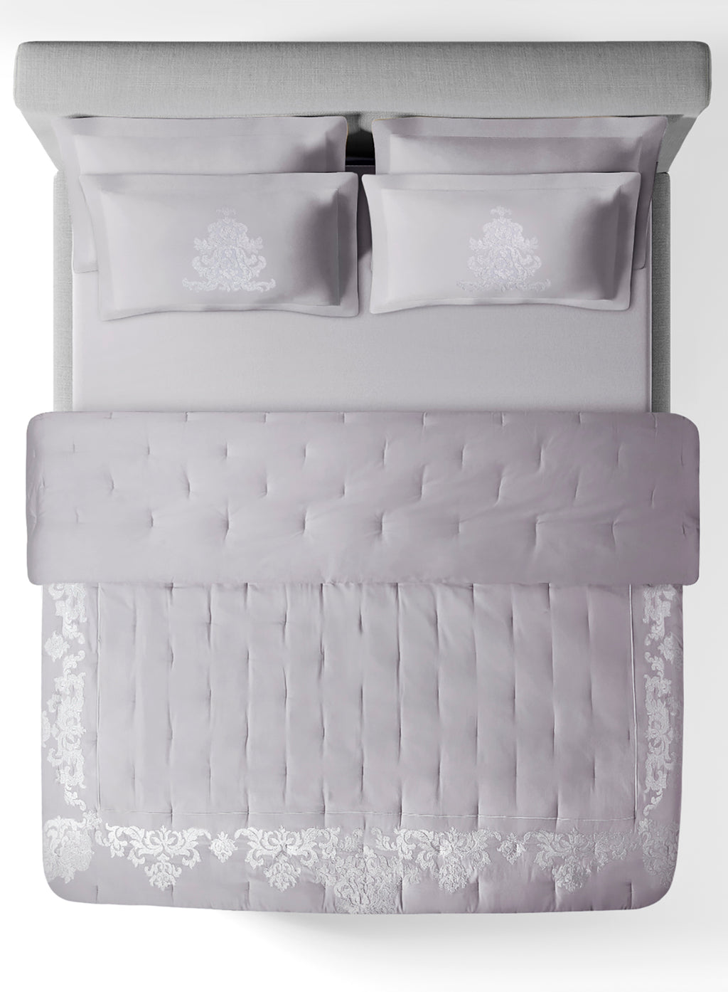 IMPERIAL-NEW GREY DOUBLE COMFORTER BEDDING SET