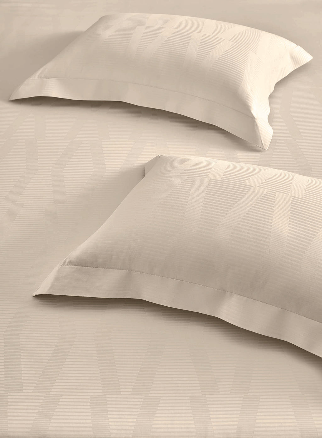 STREAK-BUTTERMILK KING BED SHEET SET