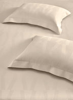 STREAK-BUTTERMILK KING BED SHEET SET