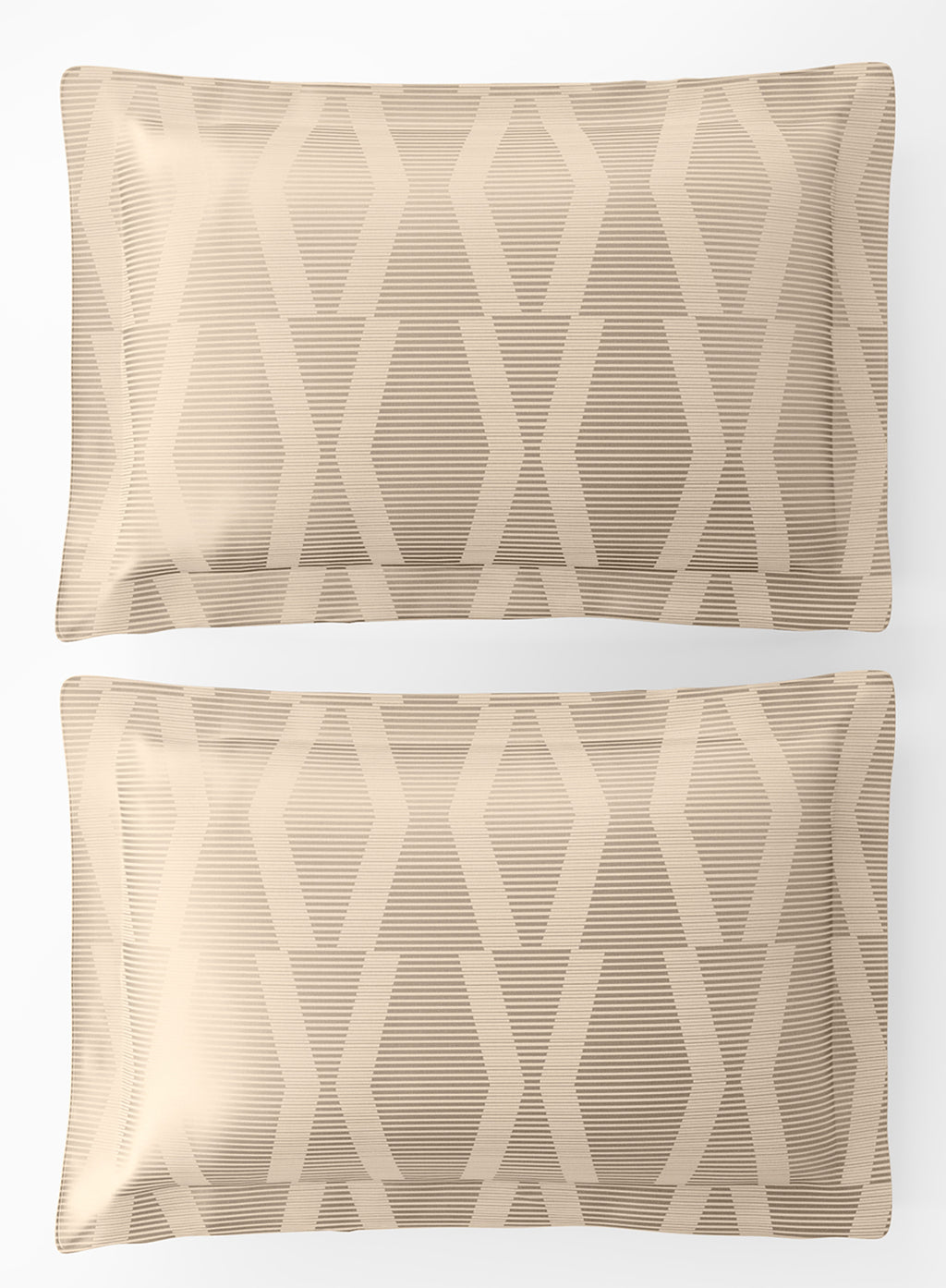 STREAK-BUTTERMILK KING BED SHEET SET